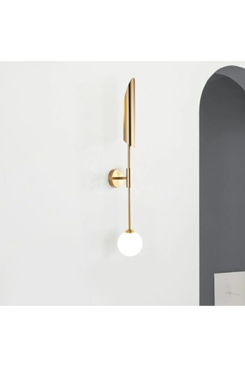MOOSEE lampa ścienna LUCCA złota