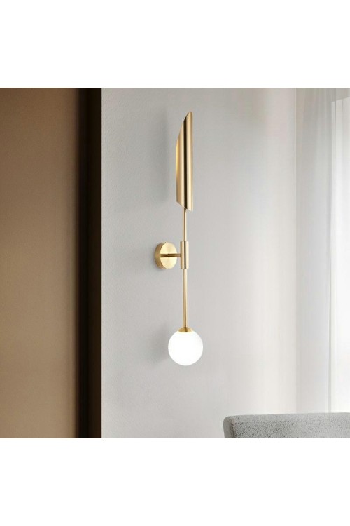 MOOSEE lampa ścienna LUCCA złota