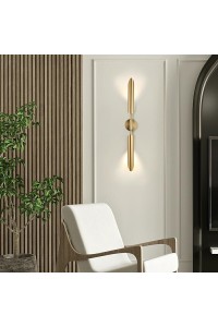 MOOSEE lampa ścienna LOCCA złota