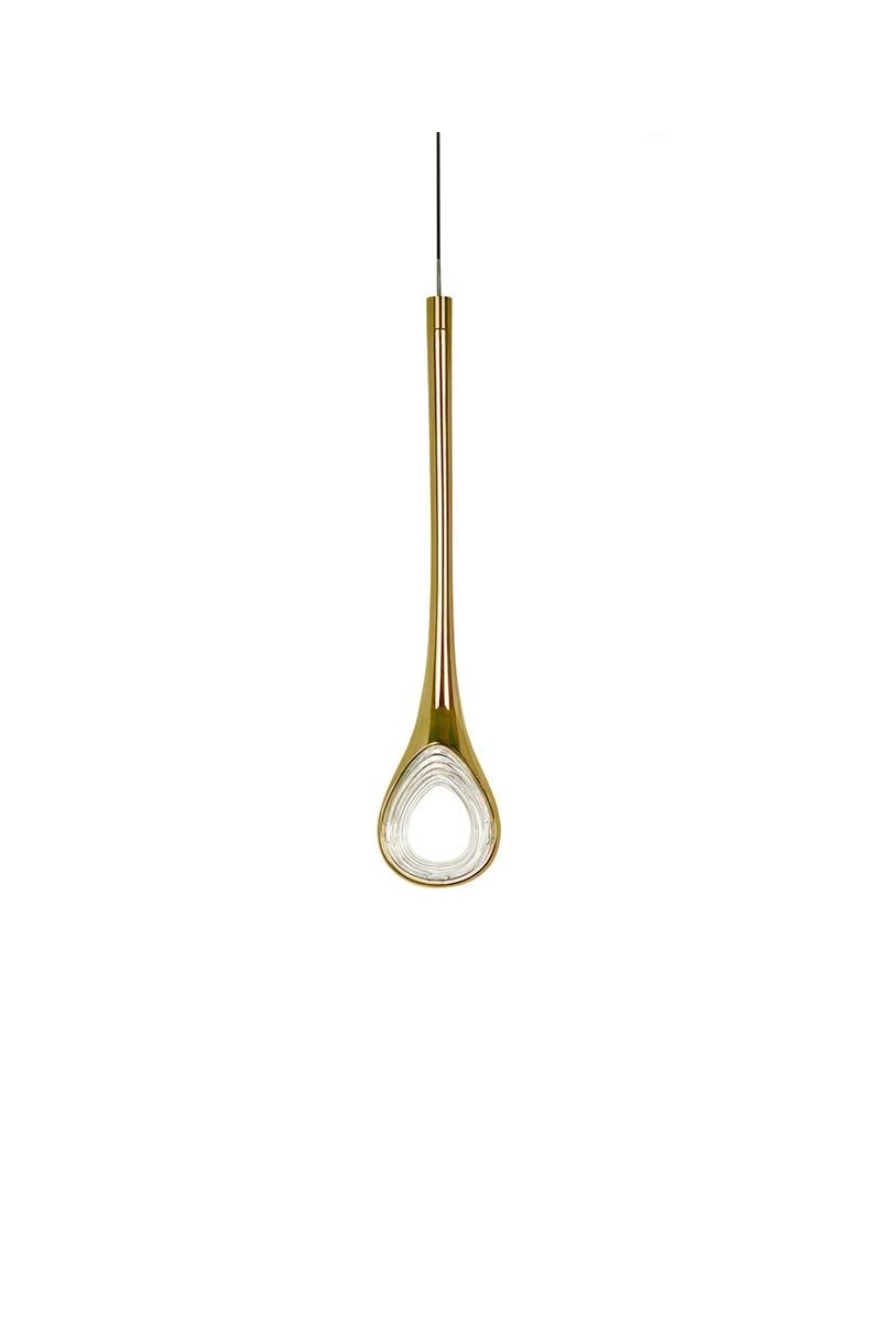 MOOSEE lampa wisząca VUELO złota