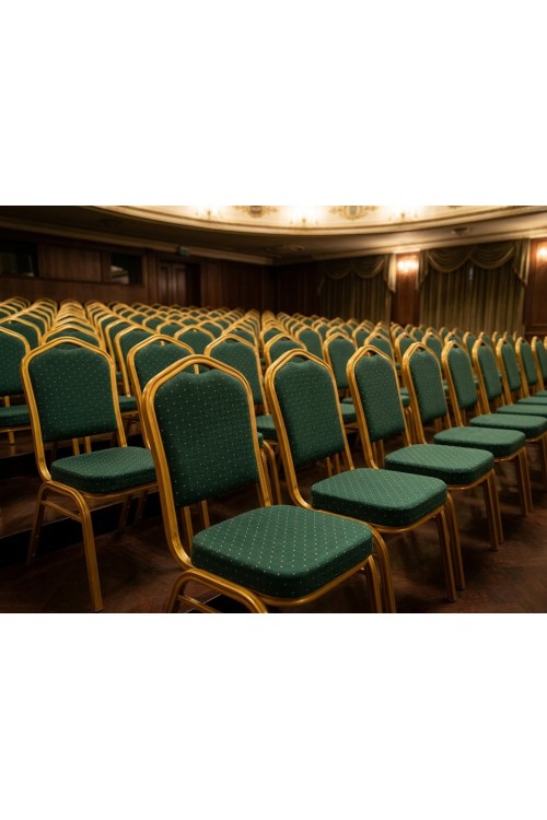 Krzesło bankietowe / konferencyjne        HEKATE zielone
