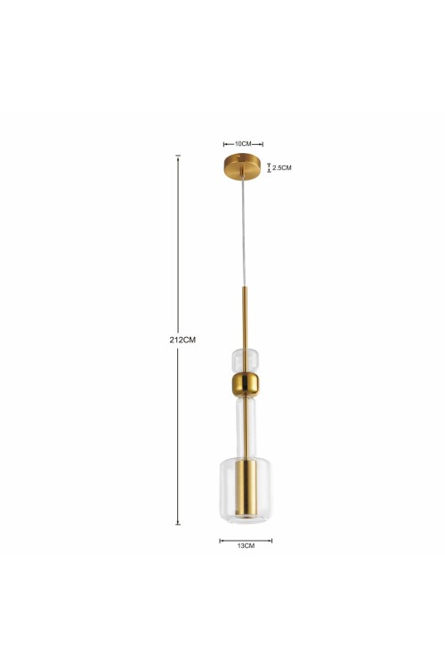 KARE lampa wisząca CANDY BAR 13 złota
