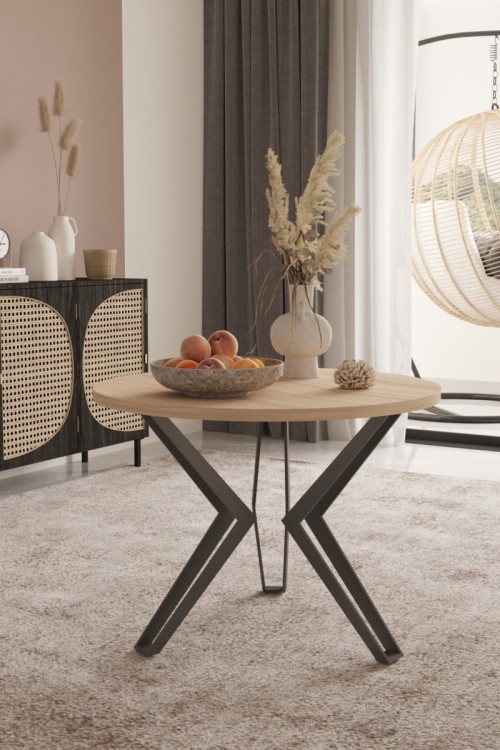 Stolik kawowy M13 - elegancki i nowoczesny okrągły 75CM