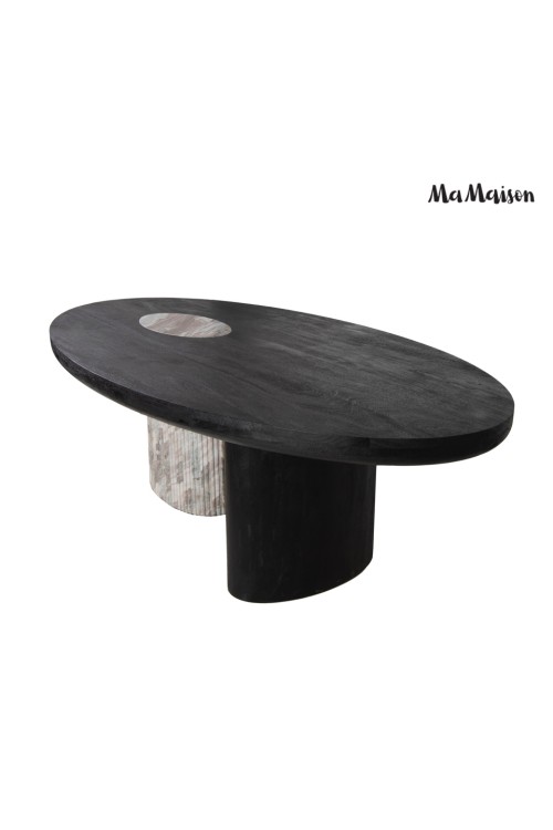 MaMaison stół jadalniany ATLANTE 240      marmur / drewno mango