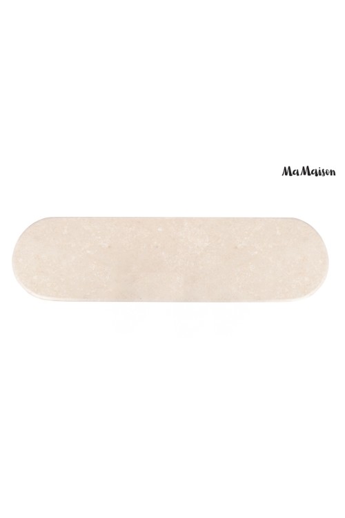 MaMaison konsola RONDA 130 drewno mango   / marmur