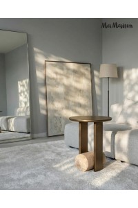MaMaison stolik CAVEA 40 marmur /         trawertyn