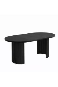 Stół rozkładany M117/2 180 cm - funkcjonalny stół dla nowoczesnych wnętrz czarny