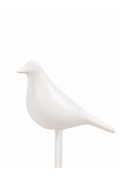 Zestaw 2 dekoracji SHP BIRDY biała