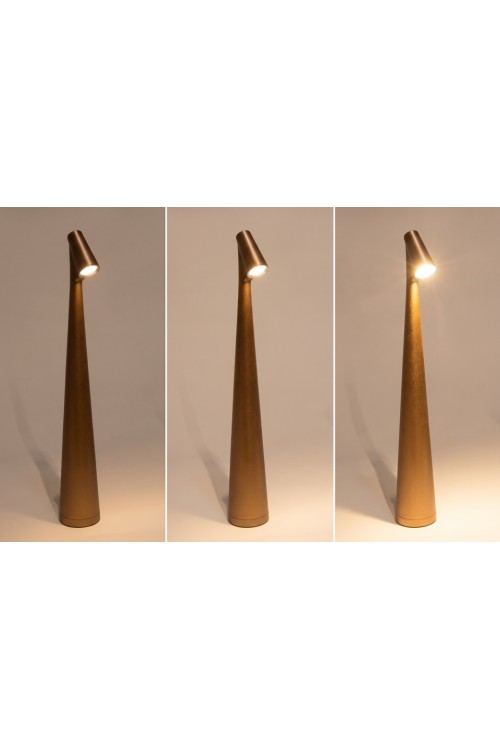 Lampka biurkowa / ogrodowa SHP SLIM       brązowa