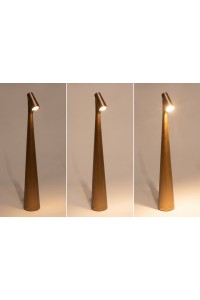 Lampka biurkowa / ogrodowa SHP SLIM       brązowa