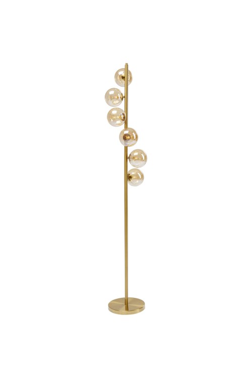 KARE lampa podłogowa SCALA BALLS 160      mosiądz