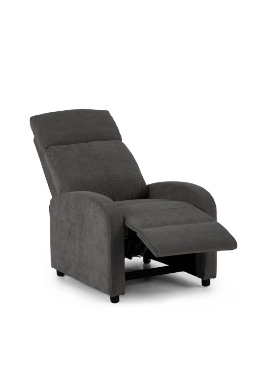 Fotel wypoczynkowy rozkładany RELAX       PREMIUM ciemny szary