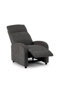 Fotel wypoczynkowy rozkładany RELAX       PREMIUM ciemny szary