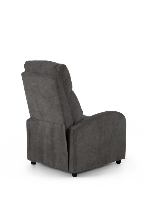 Fotel wypoczynkowy rozkładany RELAX       PREMIUM ciemny szary