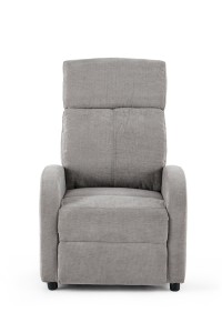 Fotel wypoczynkowy rozkładany RELAX       PREMIUM jasny szary