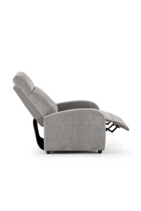 Fotel wypoczynkowy rozkładany RELAX       PREMIUM jasny szary