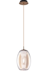 AZZARDO lampa wisząca HELENA B mosiądz