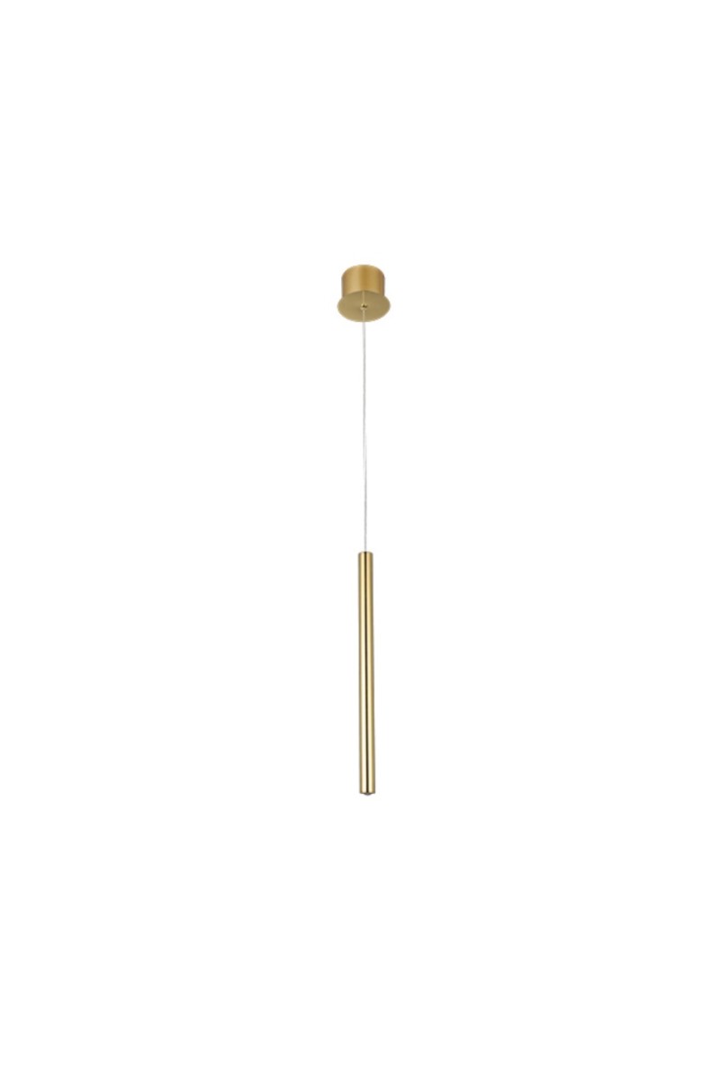 AZZARDO lampa wisząca ILIOS 1 złota