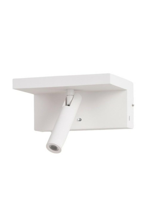 AZZARDO lampa ścienna HYLLA WALL NFC      CHARGER biała