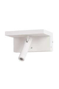 AZZARDO lampa ścienna HYLLA WALL NFC      CHARGER biała