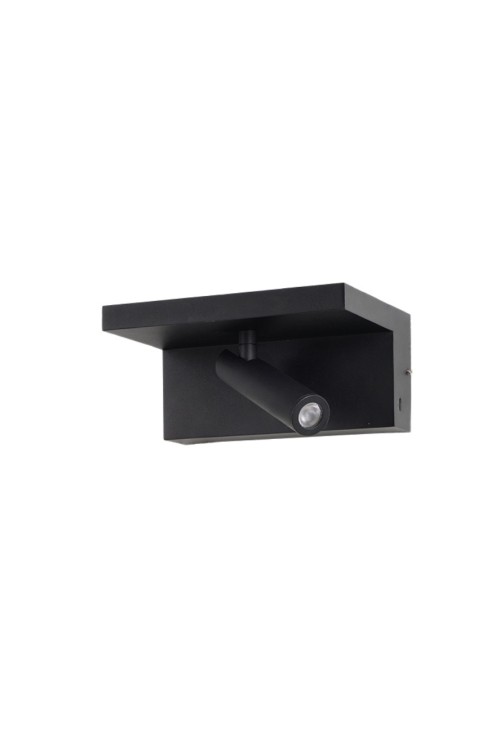 AZZARDO lampa ścienna HYLLA WALL NFC      CHARGER czarna