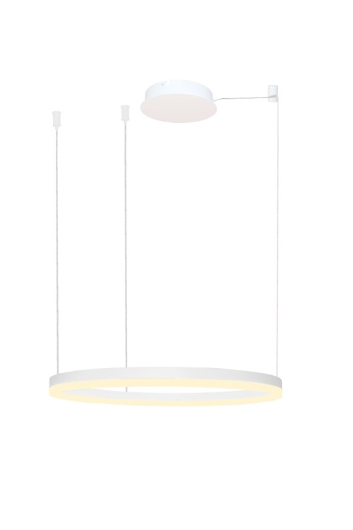 AZZARDO lampa wisząca HALO 80 biała