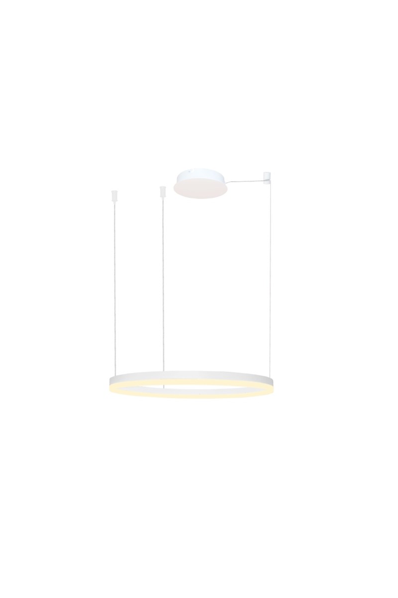 AZZARDO lampa wisząca HALO 80 biała