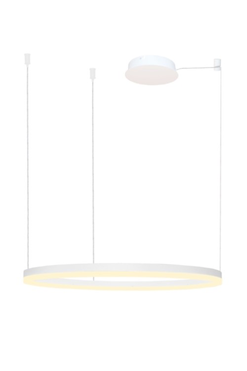 AZZARDO lampa wisząca HALO 100 biała