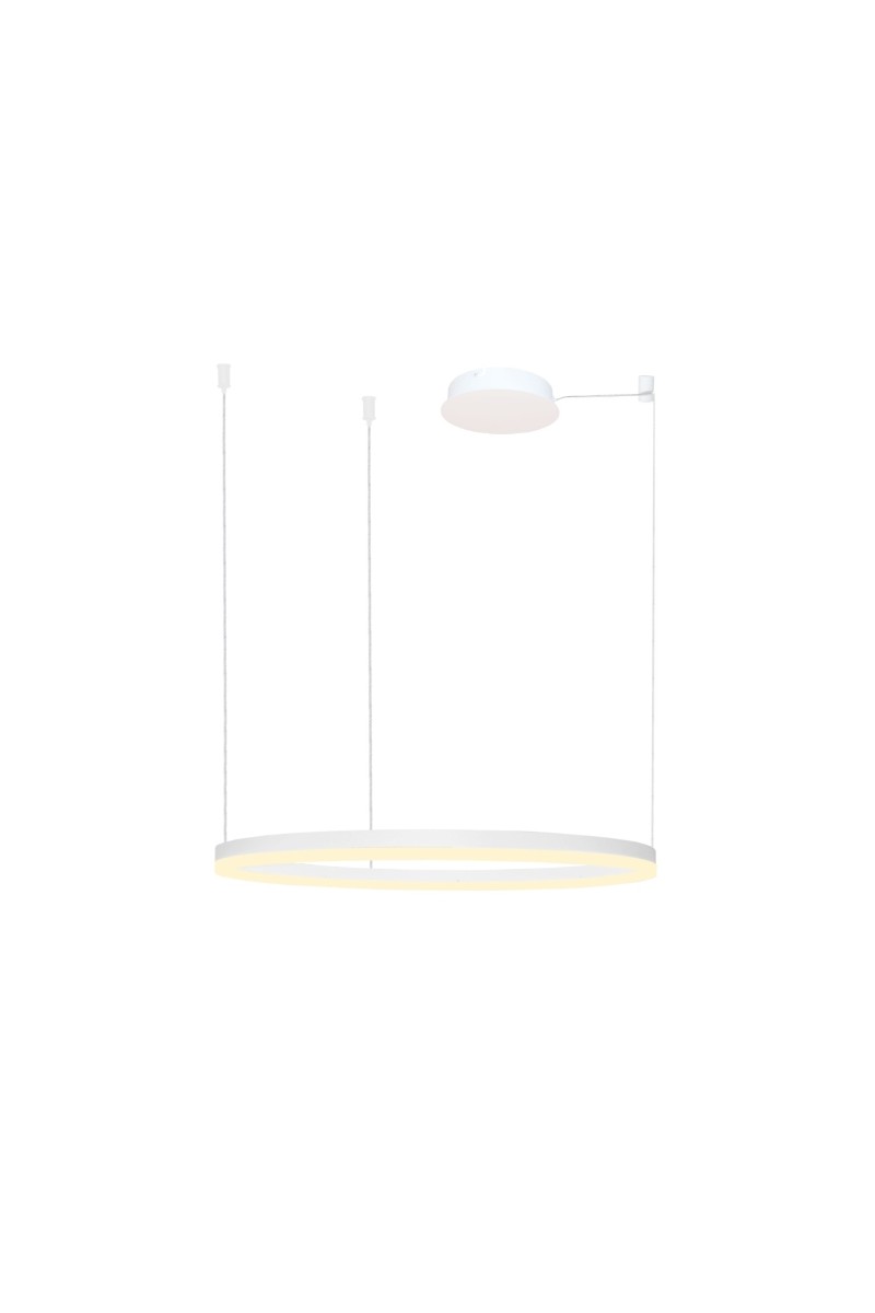 AZZARDO lampa wisząca HALO 100 biała