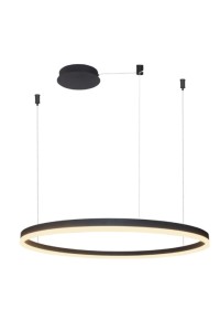 AZZARDO lampa wisząca HALO 100 czarna