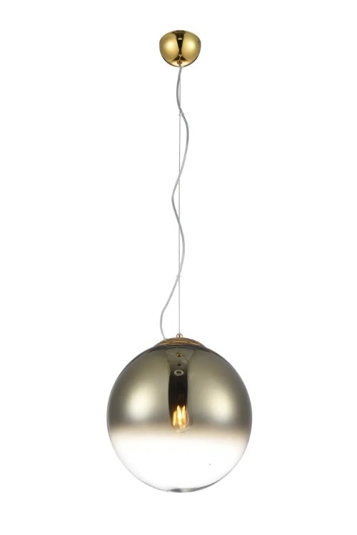 AZZARDO lampa wisząca IRIS 30 złota