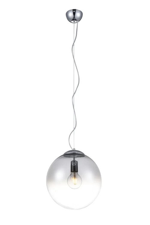 AZZARDO lampa wisząca IRIS 30 srebrna