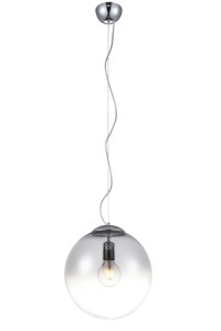 AZZARDO lampa wisząca IRIS 30 srebrna