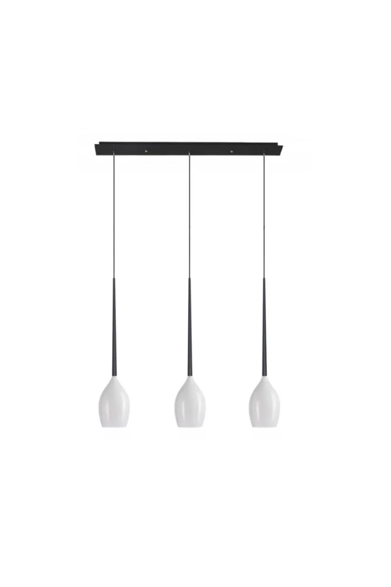 AZZARDO lampa wisząca IZZA 3 biała
