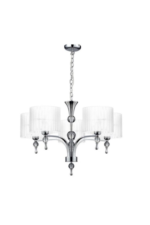 AZZARDO lampa wisząca IMPRESS 5 biała