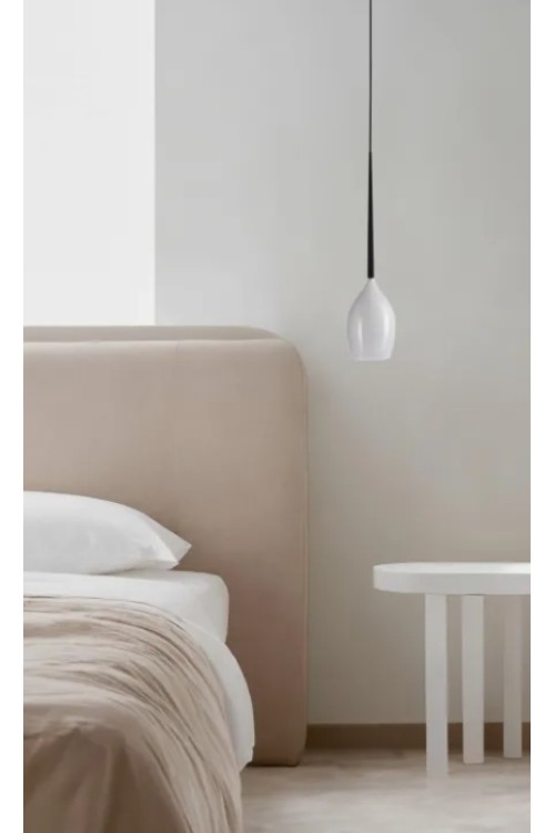 AZZARDO lampa wisząca IZZA 1 biała