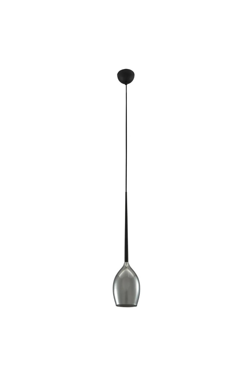 AZZARDO lampa wisząca IZZA 1 szara