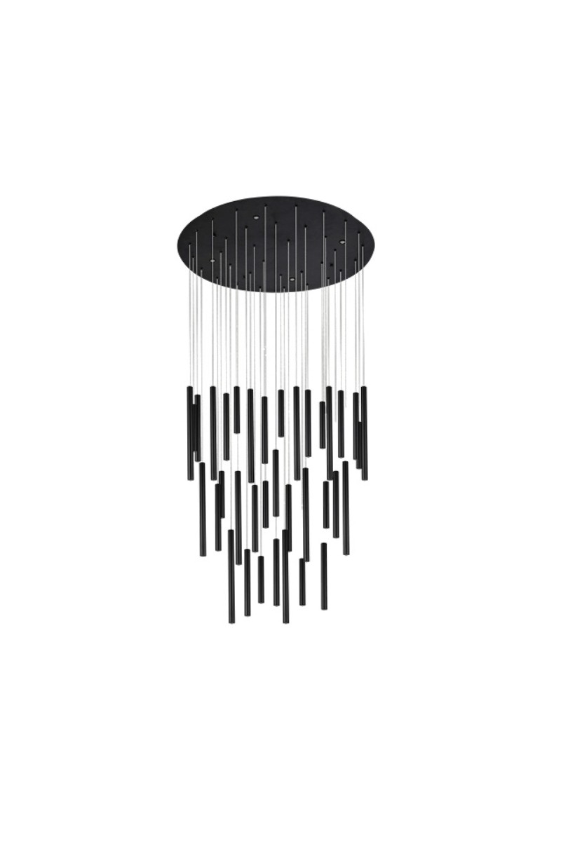 AZZARDO lampa wisząca ILIOS 36 3-STEP     DIMM czarna