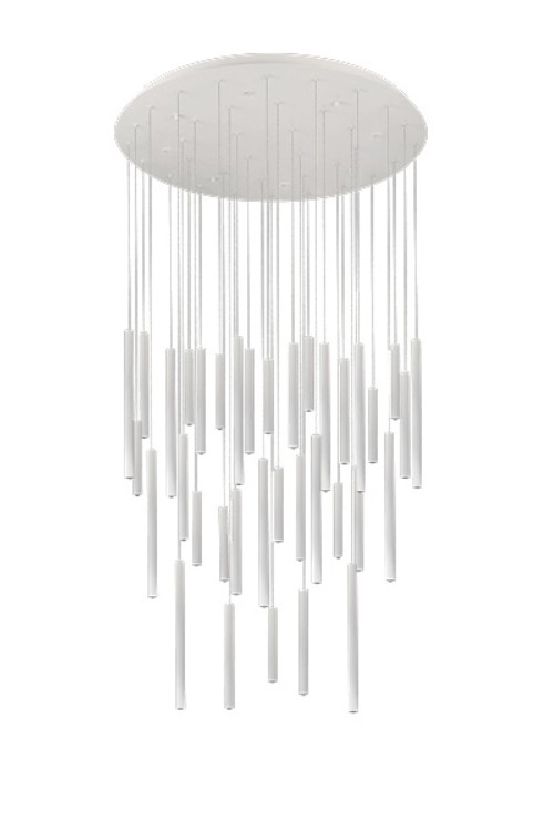 AZZARDO lampa wisząca ILIOS 36 3-STEP     DIMM biała