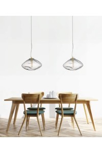 AZZARDO lampa wisząca INES 35 złota