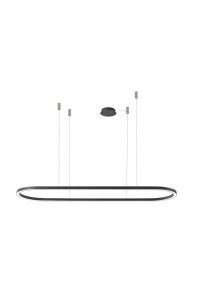 AZZARDO lampa wisząca ELENA 120 DIMM      czarna