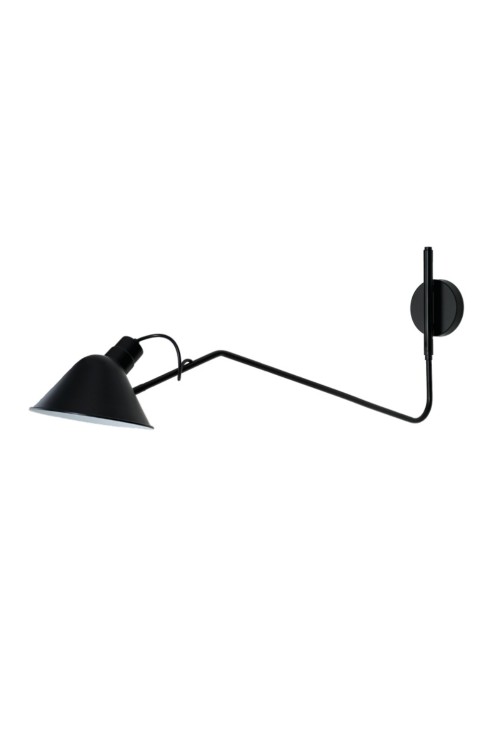 AZZARDO lampa ścienna DRAGO WALL czarna