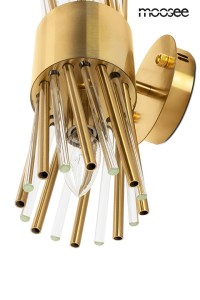 MOOSEE zestaw 2 lamp ściennych LORENZO    złoty