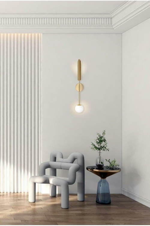 MOOSEE zestaw 2 lamp ściennych LUCCA      złoty