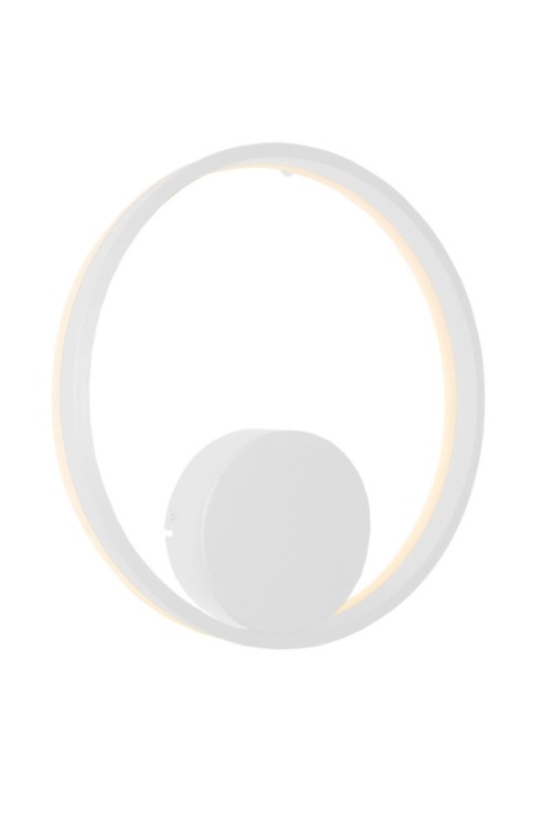 AZZARDO lampa ścienna HALO 40 WALL biała