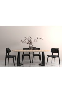 Nowoczesne krzesło KT63 - elegancja i wygoda w minimalistycznej formie